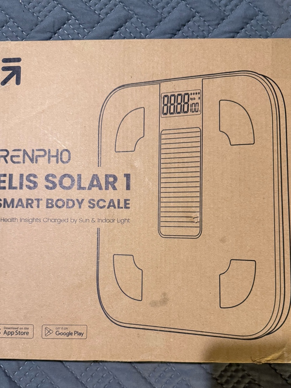 RENPHO Solar 1 Smart Body Scale - White